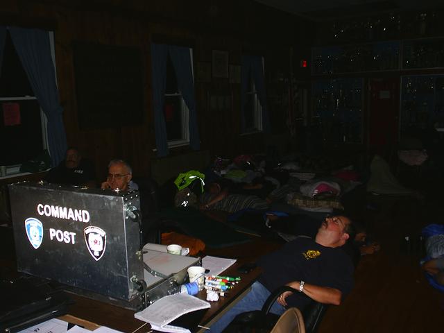 Hurricane Irene Standby in August, 2011